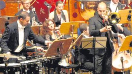 Posaunenklänge von unglaublicher Tiefe: Justin Clark, er musizierte mit dem Georgischen Kammerorchester, erfreute das Publikum vor allem mit dem Stück „ subZero“ (unter Null). 