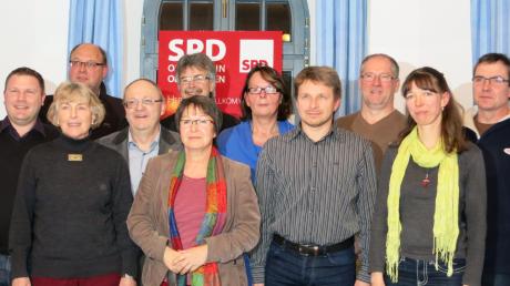 Sie wollen nächstes Jahr für die SPD in den Oberhausener Gemeinderat einziehen. Bis auf Mini Forster-Hüttlinger und Hermann Steger, die schon jetzt im Gemeinderat sitzen, sind alle Anwärter neu. 
