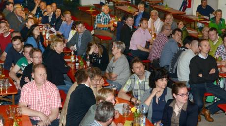 Nach der Infoveranstaltung in der Dorfhalle in Bergheim traten der Bürgerinitiative 116 Mitglieder bei. 

