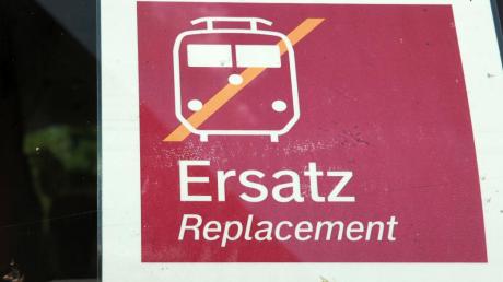Zwischen Ingolstadt und München ist am Wochenende wieder Schienenersatzverkehr angesagt.  
