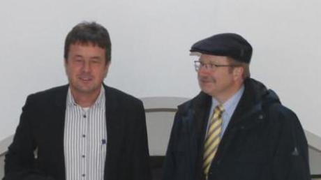 Diese beiden verkörperten das f10: Geschäftsführer Manfred Rößle (links) und der wissenschaftliche Leiter Jürgen Beck. 