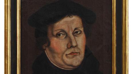Dieses Porträt von Martin Luther nach Lucas Cranach wird in der Ausstellung zu sehen sein. 