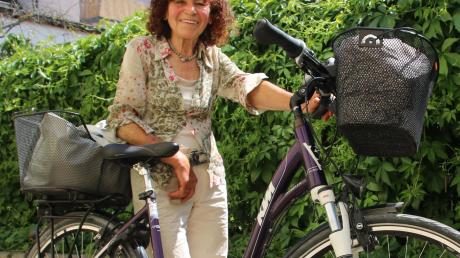 Antonie Pieper aus dem Neuburger Stadtteil Bittenbrunn fährt seit Jahren leidenschaftlich gerne Fahrrad. 