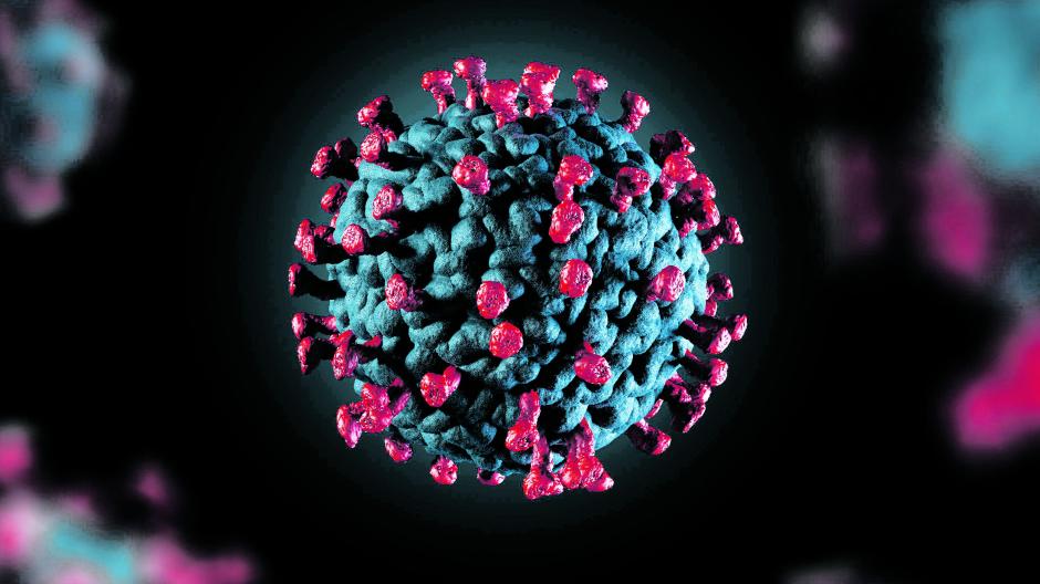 Mikroskopisch klein und doch hochgefährlich: das Coronavirus. 