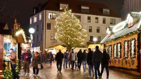 Nach zwei Jahren Pause gibt es in Ingolstadt wieder einen Christkindlmarkt.