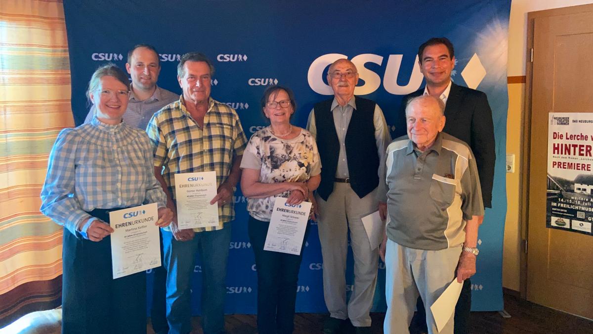 #Neuburg: CSU-Ortsverband Neuburg wählt Delegierte