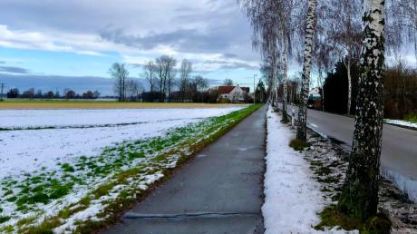 Rund 50 Kilometer Geh- und Radwege gibt es in Königsmoos. Auch im neuen Jahr werden sie die Gemeinde beschäftigen. 