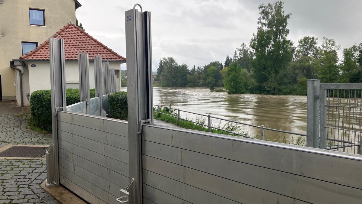 #Donau-Hochwasser in Neuburg: Die Stadt kommt glimpflich davon
