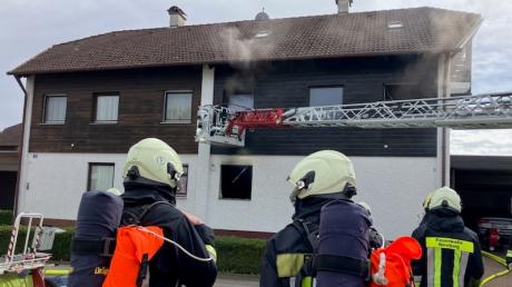 Die Feuerwehr Neuburg musste zu einem Küchenbrand in der Franz-Hoffmann-Straße ausrücken.