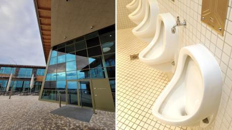 Im Neubau der Paul-Winter-Realschule in Neuburg wurde auf Pissoirs in den Jungen-WCs verzichtet. Das führt im Alltag zu Problemen.