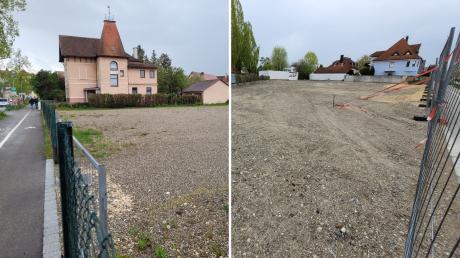 Diese zwei Flächen stehen an der Ingolstädter Straße in Neuburg aktuell frei. Mittlerweile ist absehbar, was jeweils daraus werden soll.