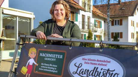 Theresa Schuster hat vor vier Jahren das Landbistro in Leeder gegründet. Ab September wird sie andere Pläne verwirklichen.  