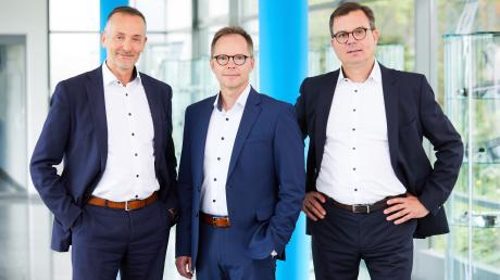 CEO Jörg Rückauf, Geschäftsführer Finanzen Walter Bauer und Geschäftsführer Produktion Dirk Landgrebe sind trotz des Rekordumsatzes nicht zufrieden.