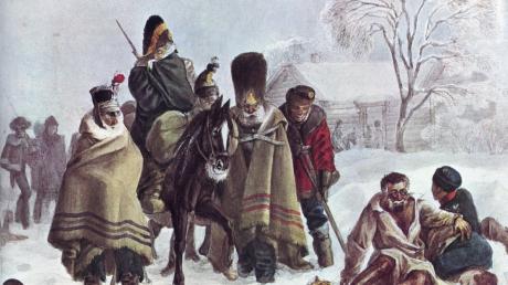 Am Russlandfeldzug von Kaiser Napoleon nahmen auch rund 33.000 Soldaten aus Bayern teil.