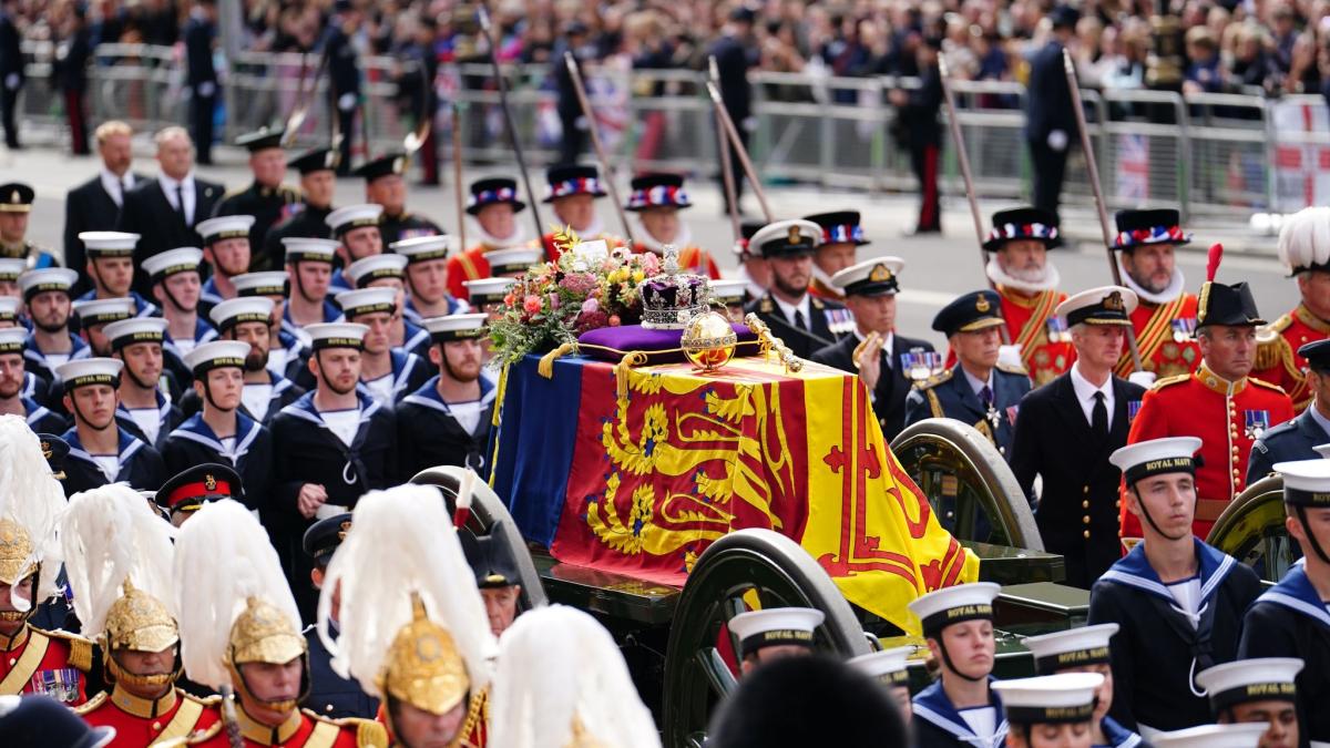 #Staatsbegräbnis der Queen: Jahrhundertereignis: Welt nimmt Abschied von Elizabeth II.