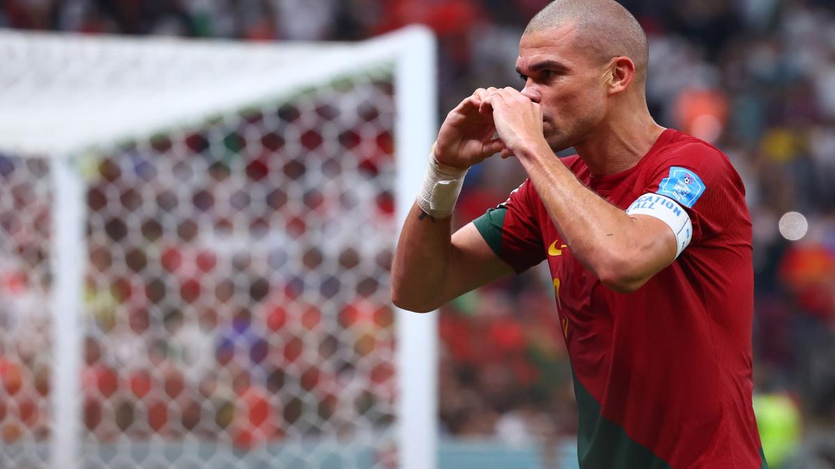 #Portugals Pepe ältester Torschütze in WM-K.o.-Phase