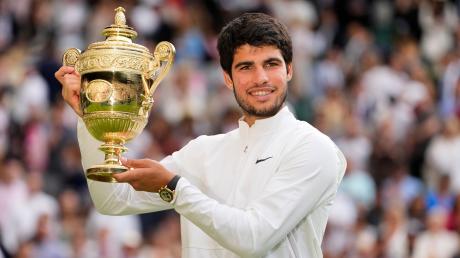 Mit Wimbledon gewann Carlos Alcaraz seinen zweiten Grand-Slam-Titel.
