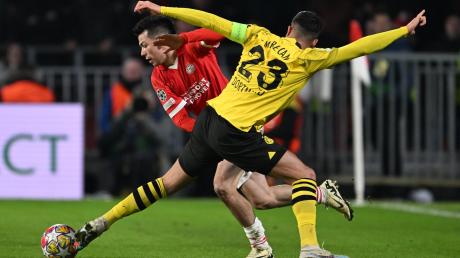 Im CL-Rückspiel werden Borussia Dortmund gegen PSV Eindhoven wieder spielen. Hier gibt es Infos rund um Termin, Uhrzeit, Übertragung live im TV und Stream, und Live-Ticker.