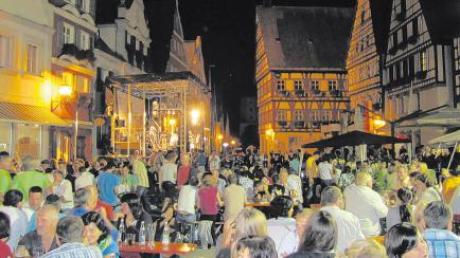 Mit mehr als 1000 Besuchern kamen so viel Gäste wie noch nie zum Oettinger Fest „Summer in the City“, das am Samstag zum vierten Mal stattfand.