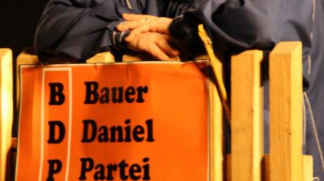 Seit zehn Jahren in Megesheim: Bauer Daniel alias Werner Kunzmann. 