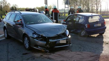 Auf der Bundesstraße 466 gab es heute Morgen einen schweren Verkehrsunfall.