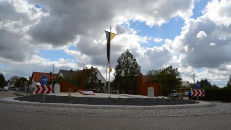 In Fessenheim wird der Kreisverkehr erneuert. 