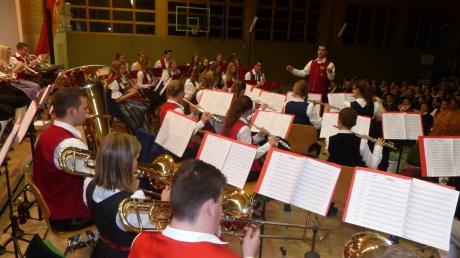 Beim Herbstkonzert des Bezirks 16 des Allgäu-Schwäbischen-Musikbundes in der Mehrzweckhalle in Wallerstein ging es abwechslungsreich zu. Das Publikum zeigte sich von den Qualitäten der Musiker begeistert. 	