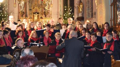 In Birkhausen gestalteten Dorfmusik, Orff-Gruppe, der Projektchor und die Chorgemeinschaft (alle aus Birkhausen) sowie der Männerchor Reimlingen ein Konzert. 	