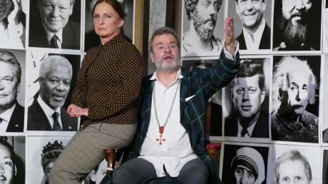 Titus Horst und Evelyn Plank spielen im neuen Stück „Der Weltverbesserer“ an der Schauspielmanufaktur. Es feierte am vergangenen Wochenende eine umjubelte Premiere im Rotochsenkeller. 