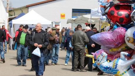 Einst war der Frühjahrsmarkt in Möttingen gut besucht, wie unser Archivbild zeigt. 	