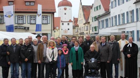 In Oettingen wurde am Samstag der Umbau der Königsstraße gefeiert. Eineinhalb Jahre hatte er gedauert. 