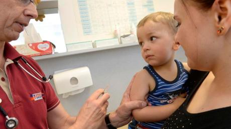 Eine Windpocken-Impfung wird mittlerweile bei 80 Prozent der Kinder bereits vor dem Schuleintritt durchgeführt.  	