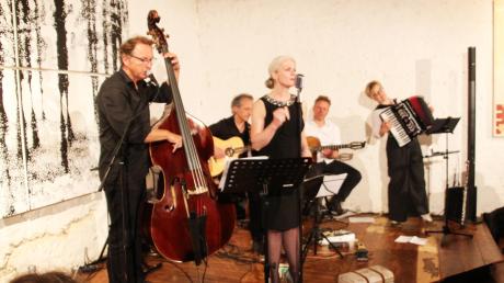Das Quartett „Nid de Poule“ war zu Gast im Konzertstadel in Reimlingen. 	