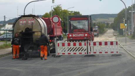 Die B25 wird ab dem 6. Mai zwischen Möttingen und Großsorheim gesperrt.