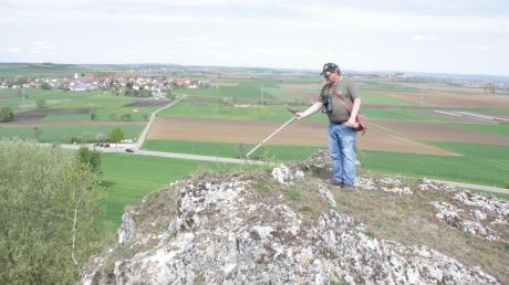 Naturschutzwart Frank Mayer ist zuständig für den Ostalbkreis.
