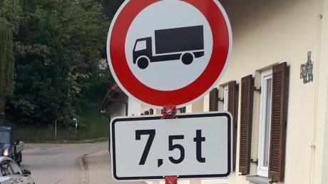 In der Wiesenbacher Scheibenbergstraße soll die zulässige  Tonnage auf 7,5 Tonnen beschränkt werden. 