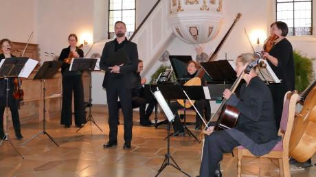 Das Ensemble Saltim Barocca spielte in Holzkirchen.  	Foto: Friedrich Wörlen