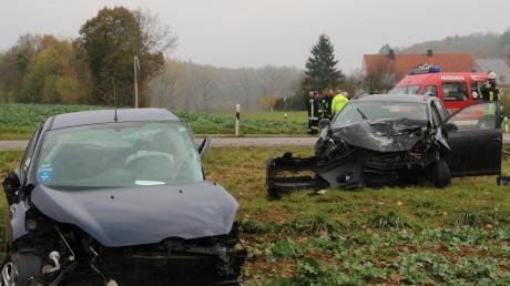 Zwischen Oettingen und Ehingen am Ries ereignete sich ein schwerer Unfall.