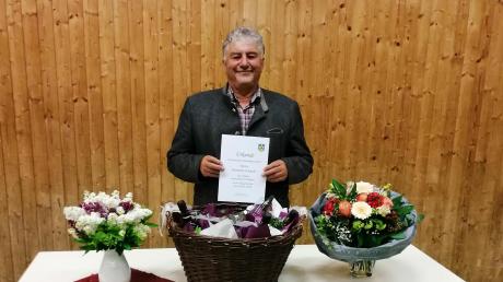 In Amerdingen ist der bisherige Bürgermeister Hermann Schmidt verabschiedet worden. 