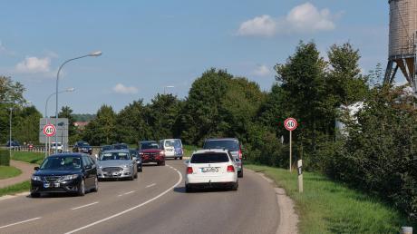 Auf der Bundesstraße 466, der Ostumgehung von Oettingen, soll die Geschwindigkeitsbegrenzung niedriger bleiben.