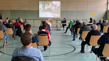 Ederheims Bürgermeisterin Petra Eisele informierte die Gemeindebürger am vergangenen Wochenende an zwei Terminen über die Projekte ihrer ersten Amtsperiode.  	