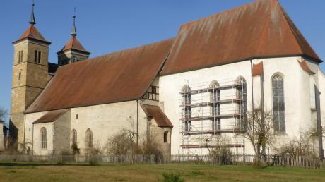 Der Dachstuhl der Klosterkirche in Auhausen soll saniert werden. Das ist nicht das einzige Projekt, das die Gemeinde angeht. Dennoch will Auhausen für dieses Haushaltsjahr keinen Kredit aufnehmen.  	