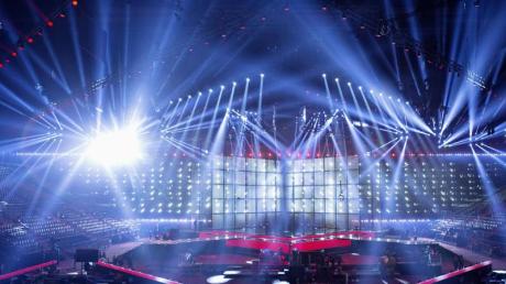 Noch ist die Bühne für den Eurovision Song Contest 2014 leer. Heute Abend wird der Wettbewerb hier mit den Halbfinals eingeleitet.