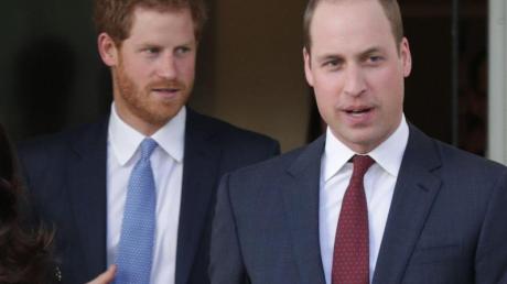 Prinz Harry (l) und Prinz William gaben Auskunft über ihre Mutter.