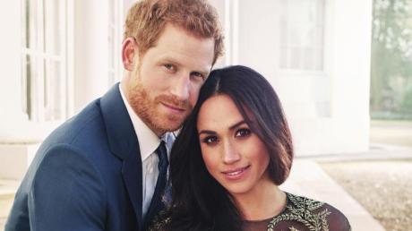 Das offizielle Verlobungsbild von Prinz Harry und Meghan Markle wurde im Frogmore House in Windsor aufgenommen.