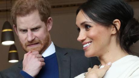 Der britische Prinz Harry und Meghan Markle heiraten am 19. Mai 2018 in der St. George's Chapel im Windsor Castle.