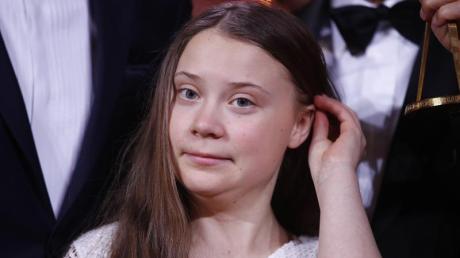 Für Greta Thunberg gab es bei der Verleihung der Goldenen Kamera Ovationen.