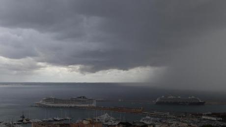 Am Sonntag ist ein heftiges Unwetter über Mallorca gezogen.