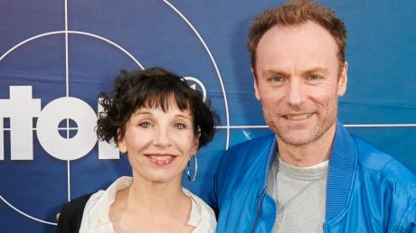 Das Team von „Tatort“ Berlin: Meret Becker mit ihrem Kommissar-Kollegen Mark Waschke. 	