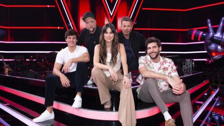 Jury: Die fünf Juroren der Casting-Show "The Voice Kids" 2022.